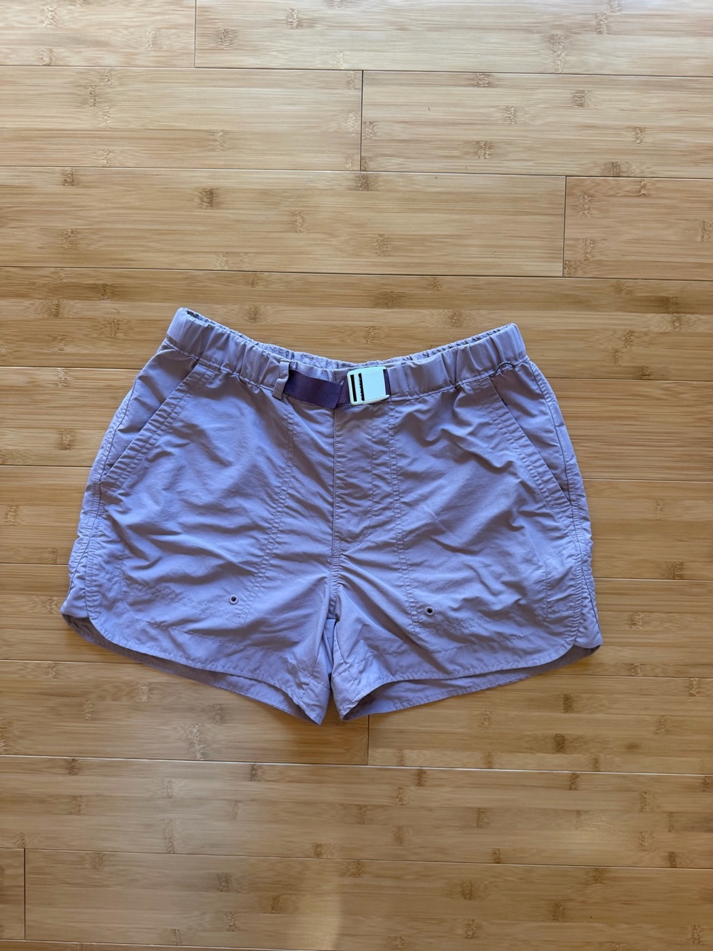 REI Women’s Sahara Amphib Shorts —Lavender/Purple — 4” Inseam — Size Small